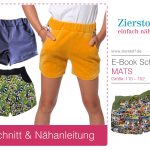 UNISEX – kurze Hose, Short “MATS”, Gr. 110 – 152 [Digital]