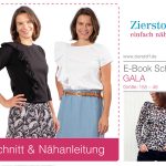 Shirt mit Rüsche “GALA”, Gr. 158 – 46 [Digital]