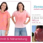 Kapuzenshirt “NELLA”, Gr. 158 – Damengr. 46 [Digital]