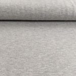Jersey aus Bambus, unifarben Hellgrau Melange