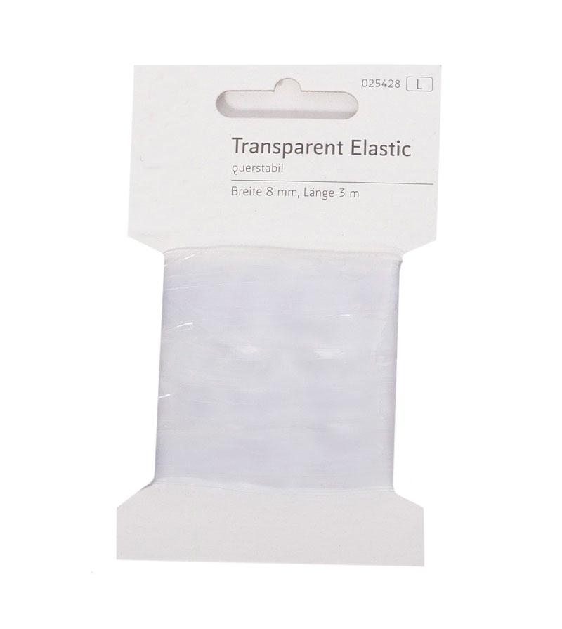 6 Meter elastisches Gummiband zum Smoken bzw. Einkräuseln, durchsichtig!