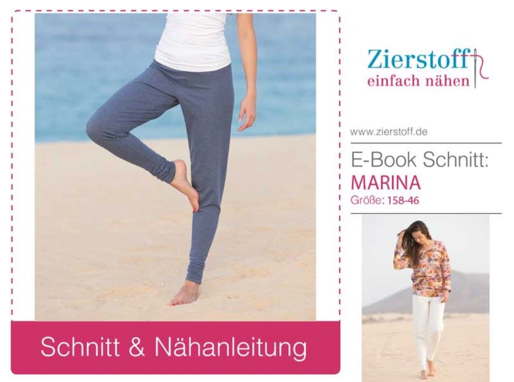 Hose, Wohlfühlhose “MARINA”, Gr. 158 – Damengr. 46 [Digital]