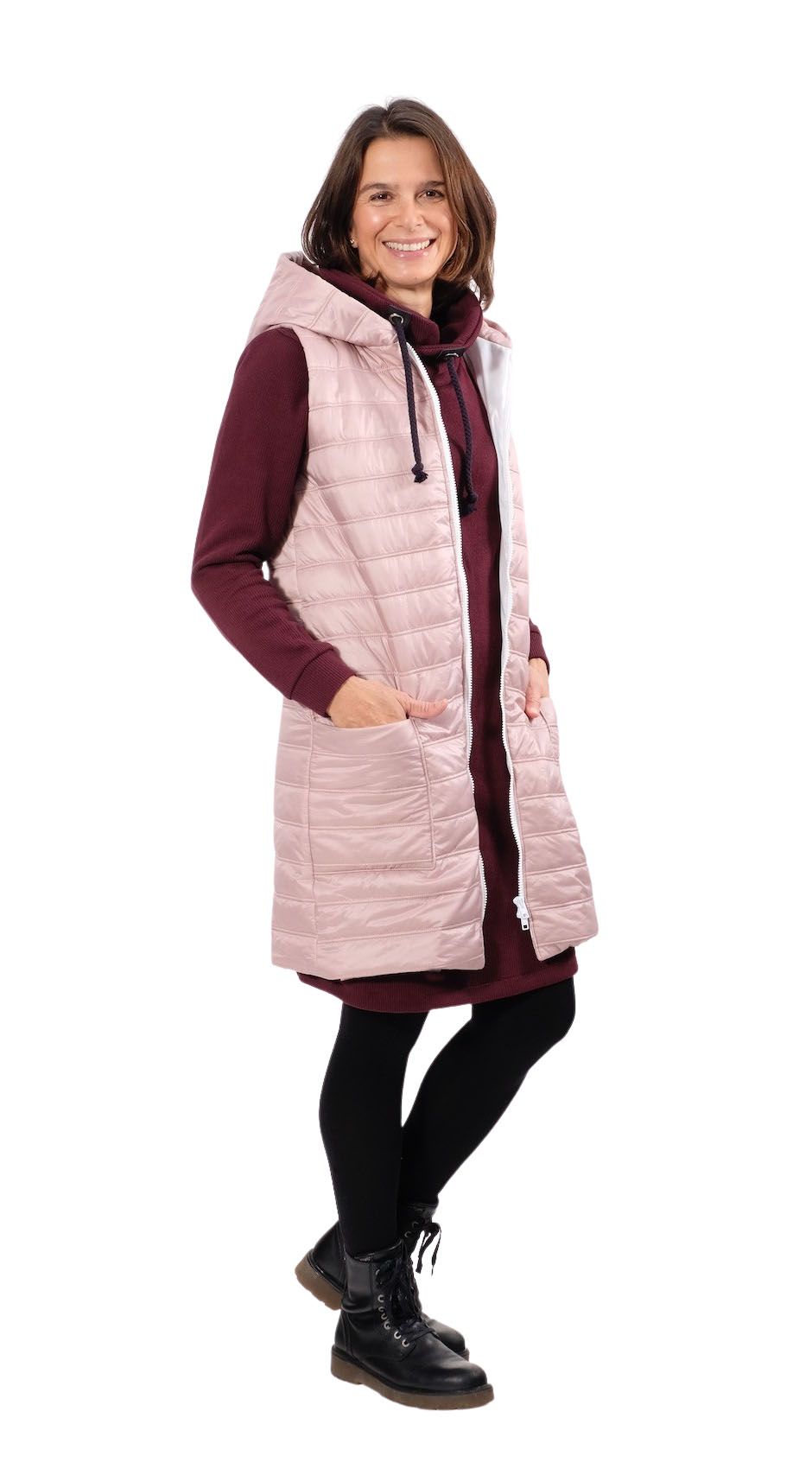 Stepper – Steppstoff, Mantelstoff, Schwarz unifarben – Bild 7